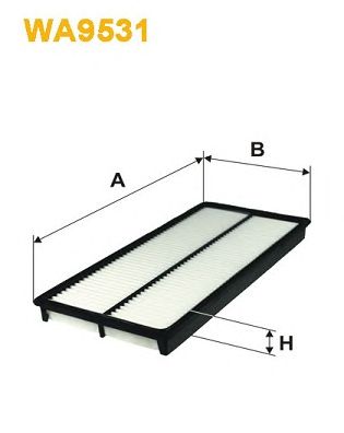 WIX FILTERS wa9531 -  Воздушный фильтр